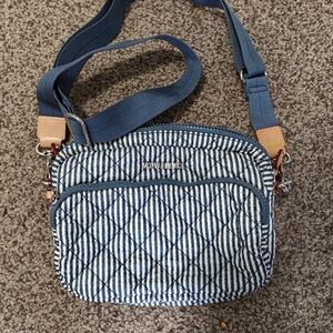 MZ Wallace Seersucker Small Metro Camera Bag